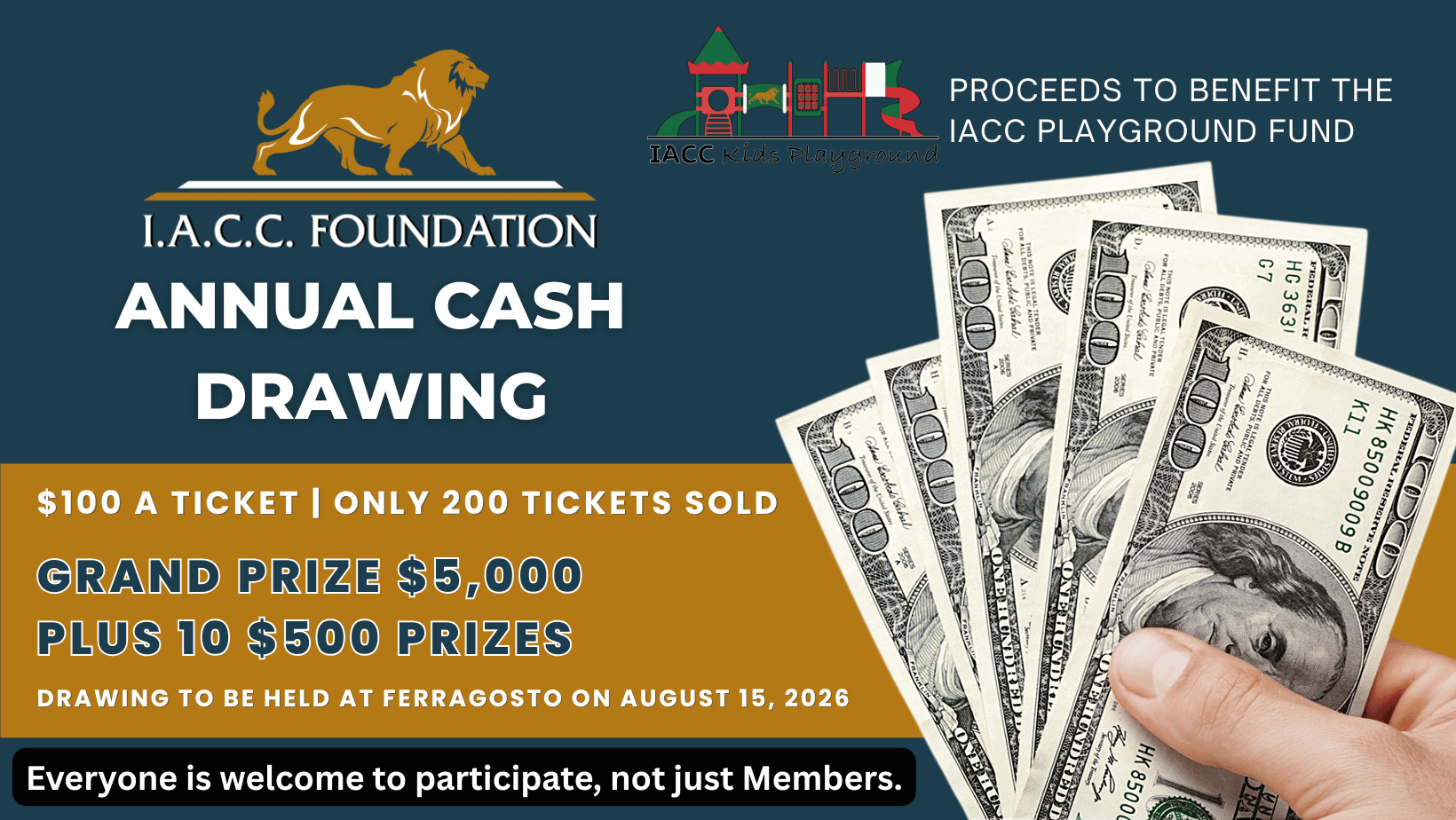 Annual Cash Drawing
